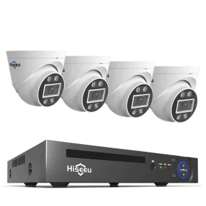 4K 8Channel 8MP Security Camera System Outdoor Home PoE NVR Kit Cctv Ip Cameras Surveillance Security Camera System