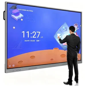 4K Flat Panel Touch Screen Whiteboard LED 85 Inch Smart Boards Display for Classroom Business