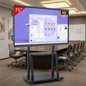 4K Interactive Flat Panel Touch Screen Smart Board for Classroom and Meeting Room