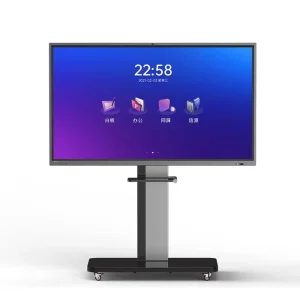 4K UHD Interactive Whiteboard Dual System Touch Smart Digital Interactive Board for Conference and Teaching