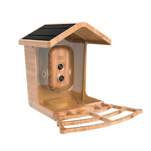 4K WiFi Solar Bird Feeder Camera Gift 5000mAh Battery Large SD Storage AI IP66 Waterproof Live Stream 2-Way Audio