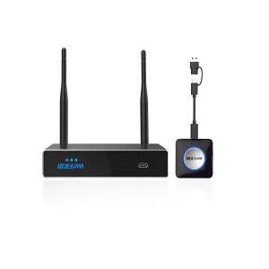 4K Wireless Presentation System One Click Multi Device Screen Mirroring For BYOD Conference Rooms & Classrooms