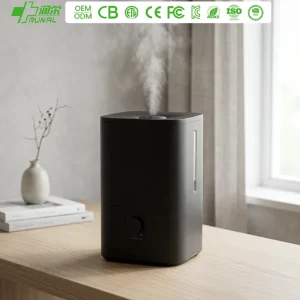 4L Knob Control Top Fill Water Cool and Warm Mist Moisture Large Ultrasonic Air Humidifier With Led Night Light for Home