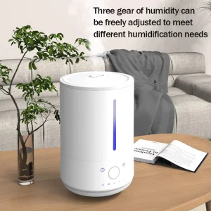 4L Ultrasonic Essential Oil Diffuser Humidifier Aromatherapy Top Fill Touch Control Night Light Sleep Mode for Household Use