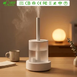 4L Water Tank Cool Warm Mist Heated Smart Ultrasonic Negative Ion Remote Control Air Humidifier Led Night Light Baby Room