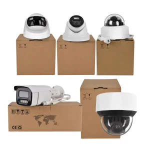 4MP 8MP Turret Security Camera with Night Vision CMOS Sensor 4K POE IP Motion Detection NVR Cloud Storage