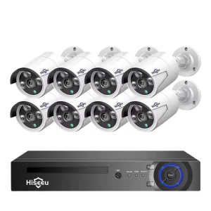 4MP H.265 Smart Face Detection Night Vision Auto IR CUT 20 30m IR IP66 Waterproof One Way Audio Outdoors System Surveillance