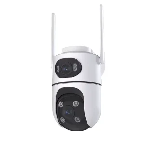 4MP Pan/Tilt Smart Security Camera with Color Night Vision Motion Detection 24/7 Recording 2-Way Audio Indoor Use