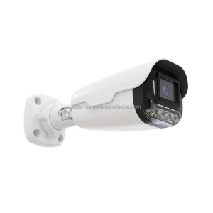 4MP Smart Dual Light Outdoor Metal Bullet IP POE Security Camera with CMOS Sensor Wide Angle Motion Detection