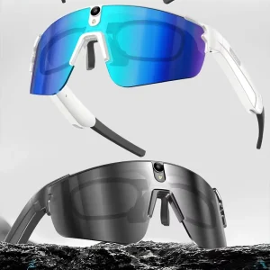 4in1 AI Smart Glasses 8MP HD Camera Video Recording Glasses Audio Real-Time Translation Wearable Glasses Men Women Outdoor Sport