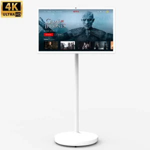 4k Android Smart Tv 32-Inch Portable Tv Android 15 With Floor-Standing Rotatable Screen And Optional Camera 16PM 8+128G