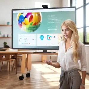 4k Android window Ops 110 Inch Interactive Smart Board Multi Touch Scree Interactive Whiteboard Computer for Education
