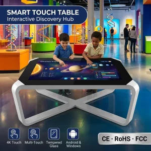 4k HD Smart Lcd Touch Screen Gaming Coffee Table Digital Interactive Children Touch Screen Android Windows for Educational