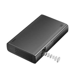 4k Video Smart Wireless Pico Projector Factory Supply Support 3d Business LED Speaker Focus Lamp Battery Style Chip Outdoor RAM