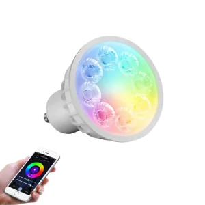 Zifeng 4W Smart Spotlight Bulb, APP-Controlled GU10 Lamp, for Home Lighting