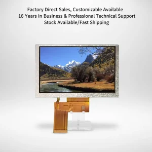 5″ 5 Inch Lcd Screen 800×480 IPS Touch Screen UART LCD Display Control Board RGB LVDS Lcd Custom Hmi Touch Screen Panel Module