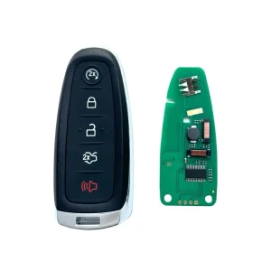 5 Buttons Car Smart Remote Control Key 315MHZ ID 46 Chip for F ord Vehicle Keys