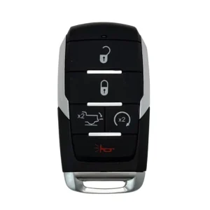 5 Buttons Smart Remote Vehicle Key Shell Without LOGO Fob for Pickup Car Key