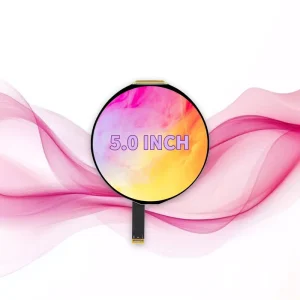 5 Inch Round LCD Display Module1080*1080 IPS MIPI High Resolution Round Screen