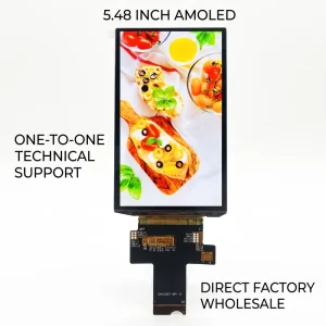 5.48 Inch 5.5” Oncell Touch Panel 1080×1920 Mipi Interface Full Color Amoled Am Oled Display
