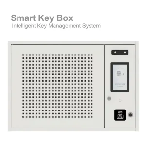 50 Key Slots Smart Key Cabinet RFID Key Control Safe Box Electronic Key Management System Wall Mounted NFC Fingerprint Face