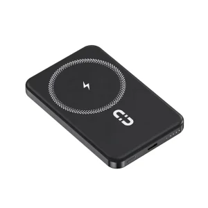 Magnetic Solar Wireless Power Bank 5000mAh 15W Fast Charging Type-C Portable Mini Phone Charger