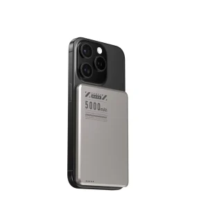 Custom Logo Magnetic Wireless Power Bank 5000mAh 20W Ultra-Thin Fast Charging for iPhone 12/13/14/15/16 Pro Max