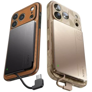 5000mAh Mini Power Bank Built in Type C Portable Charger New Design Ultra Thin Small External Battery Travel Use