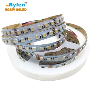 5050 SMD 60led 84led 96led DC24V 12mm 4in1 3000K 4000K 6000K 5m RGBW Led Strip Smart Strip Light CE ROHS RGBW Strip Light