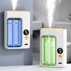 50ml Essential Oil Diffusers for Home 5 Levels Digital Display air Humidifier Covers 60m² Portable Mini Aroma Diffuser Machine