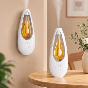 50ml Lasting Fragrance Essential Oil Diffuser Wireless Rechargeable Home Cool Mist air Humidifier 4 Speed Mini Aroma Diffuser
