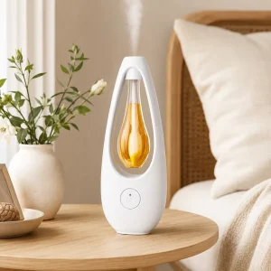50ml Waterless Essential Oil Diffuser Hotel Collection Aroma Diffuser for Home Cover up to 500 Sq. Ft. 4 Model Aroma Diffuser
