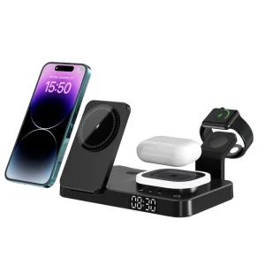 Magnetic 5-in-1 Multifunctional Wireless Charger