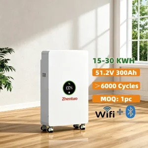 51.2V 200Ah Wall Mounted Stackable Lithium Battery for Home Energy Storage System for Solar Panel Kit