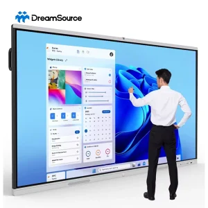 55/65/75/85/86/98/110 Inch 4K 20/40 Point Multi-Touch Interactive LCD Smart Board with Android/Windows OS for School Teaching