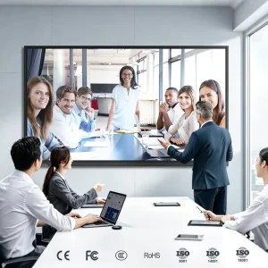 55 65 75 85 86 98 Inch 4k Electronic Touch Screen Smart Board Interactive White Board for School Teaching
