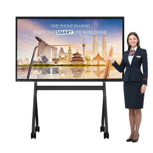 55 65 75 85 86 98 Inch 4k Smart Whiteboard LCD Ultra HD Interactive Board Multi Touch Screen for School