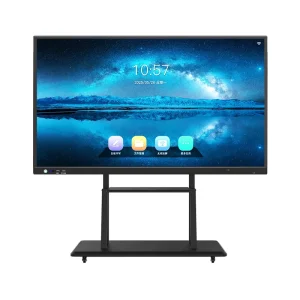 55 65 75 85 86 Inch 4K HD Interactive Whiteboard Touch AI Education Smart Board for School Teaching