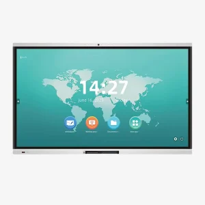 55 65 75 86 110 Inch Interactive Flat Panel Smart Board 4K LED IR Pen Finger Anti Glare Schools Teaching Classroom