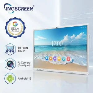 55 65 75 86 98 110 Inch Finger Multi Touch Screen LCD Display Electronic Digital Interactive Smart Whiteboard for Meeting Room
