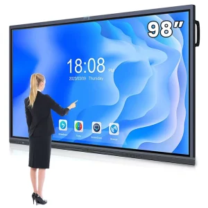 55 65 75 86 98 110 Inch HD LCD Display School Touch Screen Teaching Board Smart Whiteboard Interactive Flat Panel