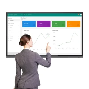 55 65 75 86 98 Inch 4k Lcd Touch Screen Display Digital Smart Board Interactive Flat Panel Android & Windows Amlogic T982