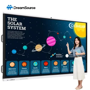 55/65/75/86/98 Inch Smart Interactive Board for Meeting Rooms & Class Teaching Multi-Touch Screen Finger Whiteboard