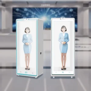 55 Inch Dancing Robot AI Voice Human Robot With AI AI Devices With ChatGPT for Commercial Display