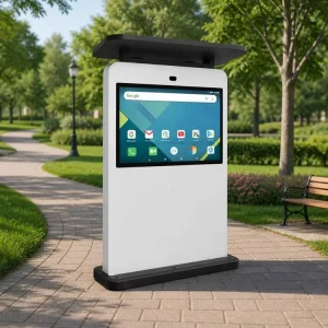 55 Inch Outdoor Digital Signage Kiosk Totem Weatherproof LCD Outdoor Advertising Display Screen for Advertising