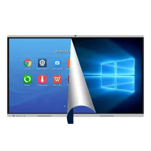 55-Inch School Digital Flat Panel Smart White Board Interactive LCD Screen for Meeting Room & Classroom Display