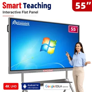 55 Inch Touch Screen Panel Smart Digital Whiteboard 4K Interactive Whiteboard for Teaching and Meetings