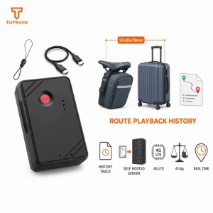 57x35x19mm Compact Wireless Self Hosted Private Server Route Playback History Bike Bag Suitcase Tracker Wireless GPS Tracker