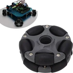58mm 14135 Plastic Omni Wheel LEGO Compatible for NXT Arduino Servo Motor Robot 360° Double Row