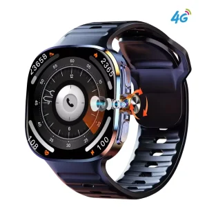 5G 4G Android 9.0 Smart Watch 2.4 Inch AMOLED 2400mah Battery 900W Camera 8GB+128GB RAM GPS WIFI Google APPS Download Smartwatch
